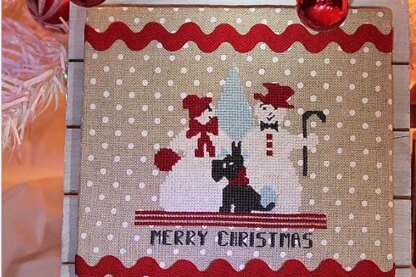 Luhu Stitches Merry Snowpeople - Downloadable PDF