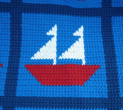 Sail Away Crochet Afghan