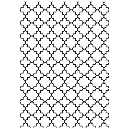 Kaisercraft Embossing Folder 5"X7" - Lattice