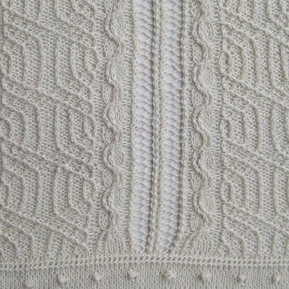 Mya Cluster Shawl - knitting pattern