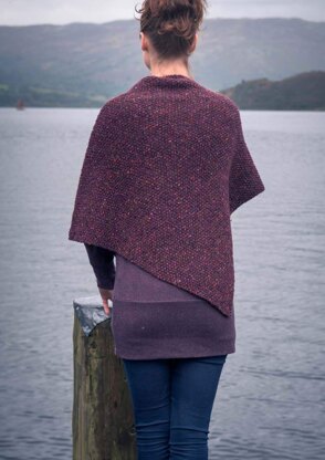 O Friend! Poncho in The Fibre Co. Arranmore - Downloadable PDF