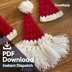 Crochet Santa Gonk Decoration