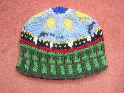 Train baby  beanie