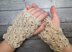 Spring Shells Fingerless Gloves