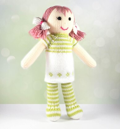 Emily doll knitting pattern 19021