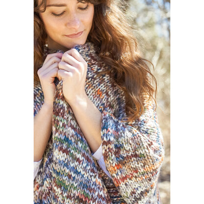 Garafano Poncho in Berroco Coco - Downloadable PDF