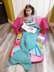 AQUA mermaid tail blanket