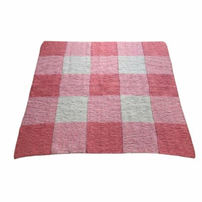 Gingham Baby Blanket