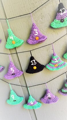 Mini Witch Hat Advent Calendar