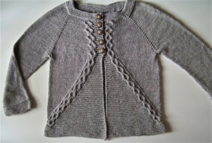 Migration girl's cardigan