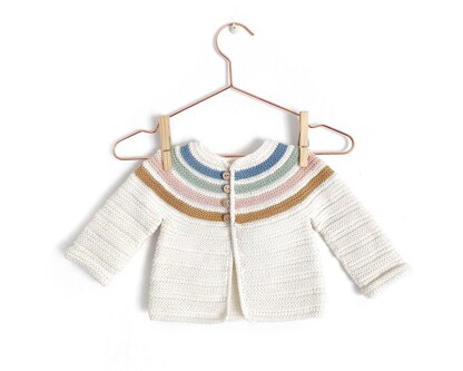 Ginger Crochet Jacket - 7 sizes - Baby & Toddler