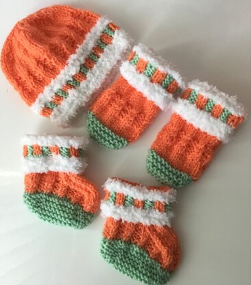 Pumpkin cutie pie baby set