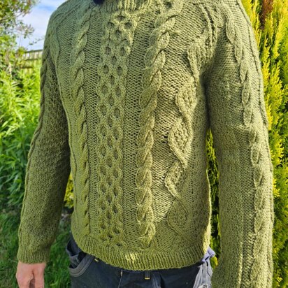 Honeycomb Fisherman's Jumper