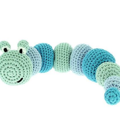 Caterpillar Toy in Hoooked RibbonXL - Downloadable PDF