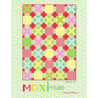 Moda Fabrics Moxi Quilt - Downloadable PDF