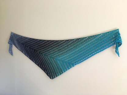 Diving Deep Shawl