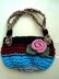 592, KNIT COLOR BLOCK BAG OR PURSE