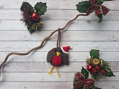 Christmas Robin Tree Decoration