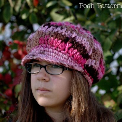 Apple Cap Slouchy Newsboy Hat 222