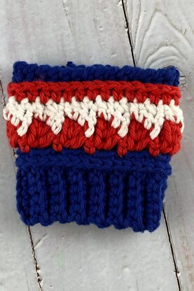 Americana Coffee Beanie Cozy