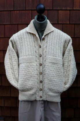Mari Sweaters MS 187 Cables & Purls Jacket