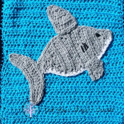 Great White Shark Applique