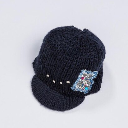 Women Cap in Bergere de France Alaska - 60445-01 - Downloadable PDF