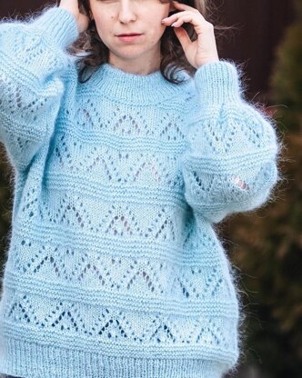 Basil Sweater - knitting pattern