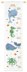 Vervaco Whales Fun Cross Stitch Kit - 18 x 70 cm