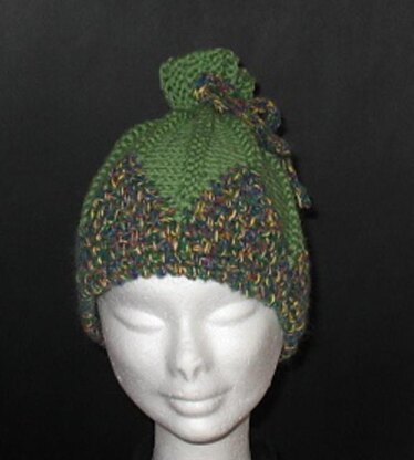 Lovely Green Pom Pom Hat