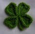 Shamrock and Four Leaf Clover Pin