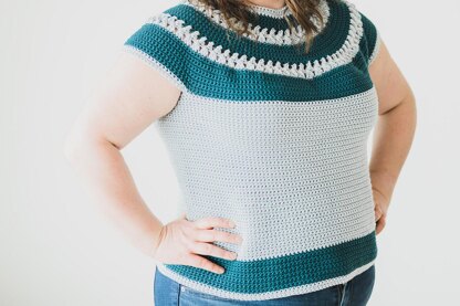 Top Down Tee With Braids