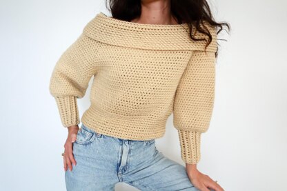 Sultry Shoulder Sweater