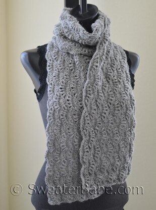 #266 Alpaca Crochet Scarf