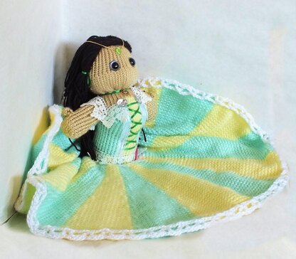 Princess Doll Blanket