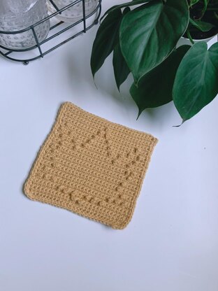 The Autumn Maple Leaf Dishcloth