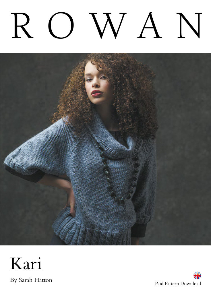 Kari Sweater in Rowan Cocoon LoveCrafts