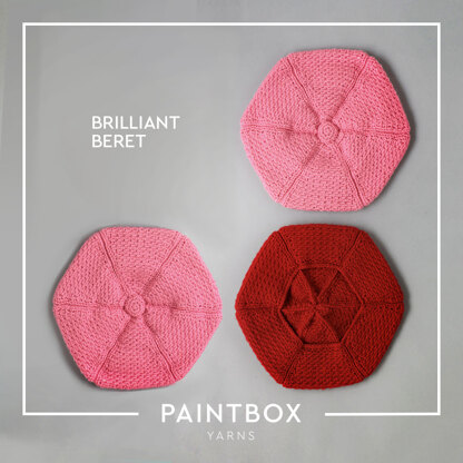 Paintbox Yarns Brilliant Beret PDF (Free)