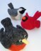 Felted Woolly Birds