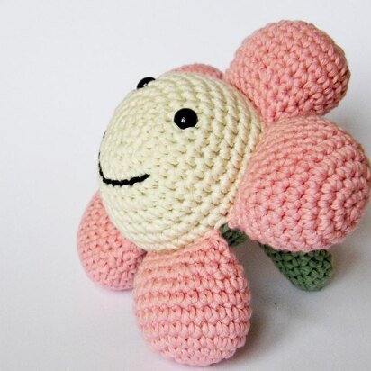 Amigurumi Flower soft toy