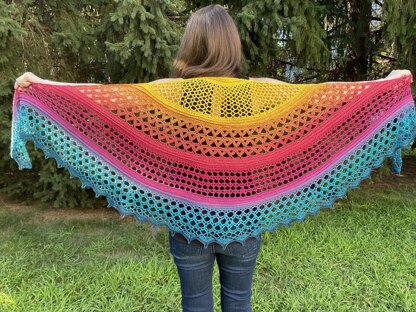 Apricity Shawl