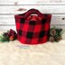 Buffalo Plaid Basket