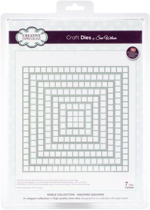 Creative Expressions Craft Dies By Sue Wilson - Squared Squares