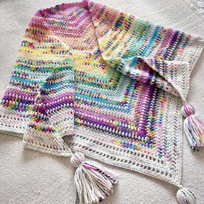 Fairy Lights Advent Shawl