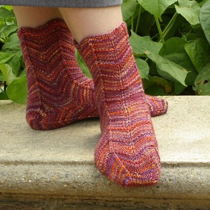 Short wave socks