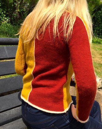 Coloured Panel Sweater