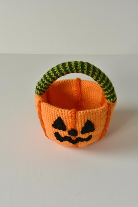 Jack o'Lantern Trick or Treat Candy Basket