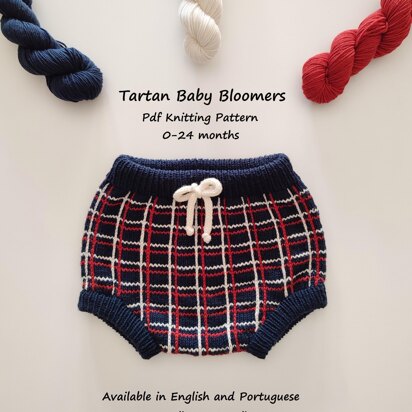 Tartan Baby Bloomers | 0-24 months