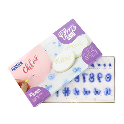 PME Fun Fonts Numerals & Special Characters, Set of 31