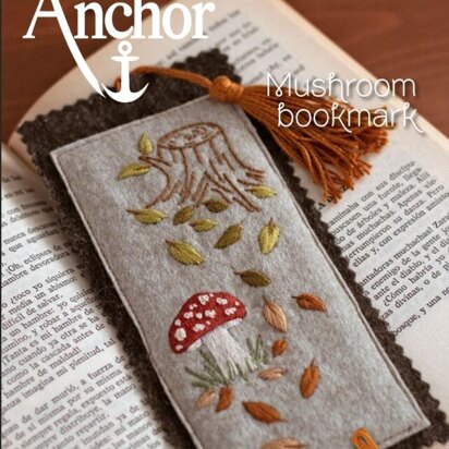 Anchor Mushroom Bookmark - ANC0003-94 - Downloadable PDF